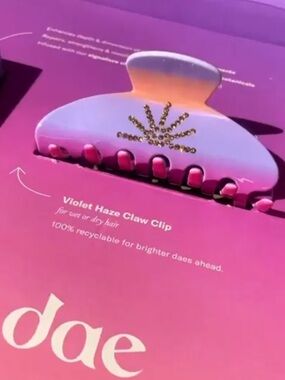 Dae Hair Limited Edition Lavender Hair Clip